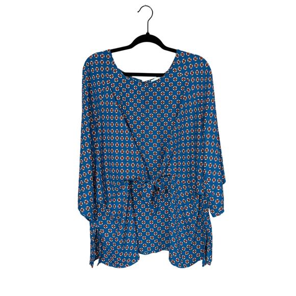 Chenault Women’s Blouse Top, Blue, Size 2XL, GUC - Picture 1 of 4